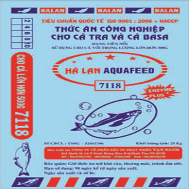 1kg cám cá Hà Lan 7118,7005,F918 cho cá tạp, mồi câu giá tốt nhất