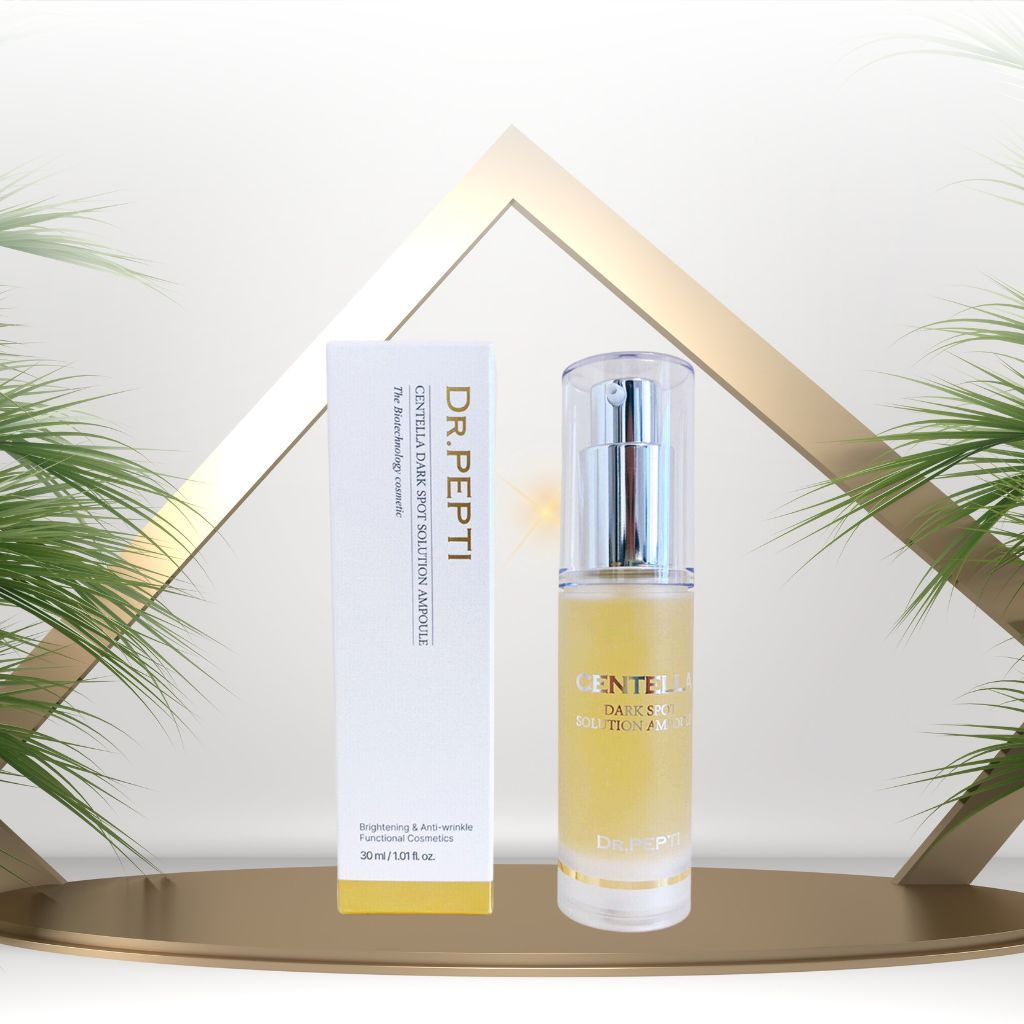 Tinh Chất Dưỡng Trắng Căng Bóng DR.PEPTI Centella Dark Spot Solution Ampoule 30ml
