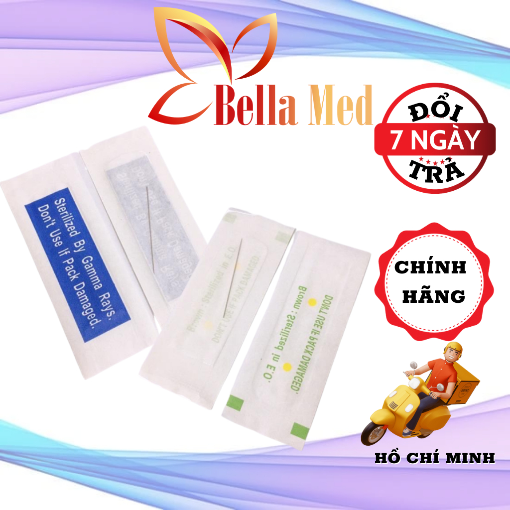 Kim 1 loại ngắn gắn máy Thần thánh, Pro Mailisa dùng trong phun xăm - Hộp nguyên 500 kim