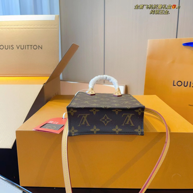 ⚜️ L.V_PETI_SAC_PLAT SP, Túi lv tote mini, Túi lv petitie hàng full 2 box nguyên seal