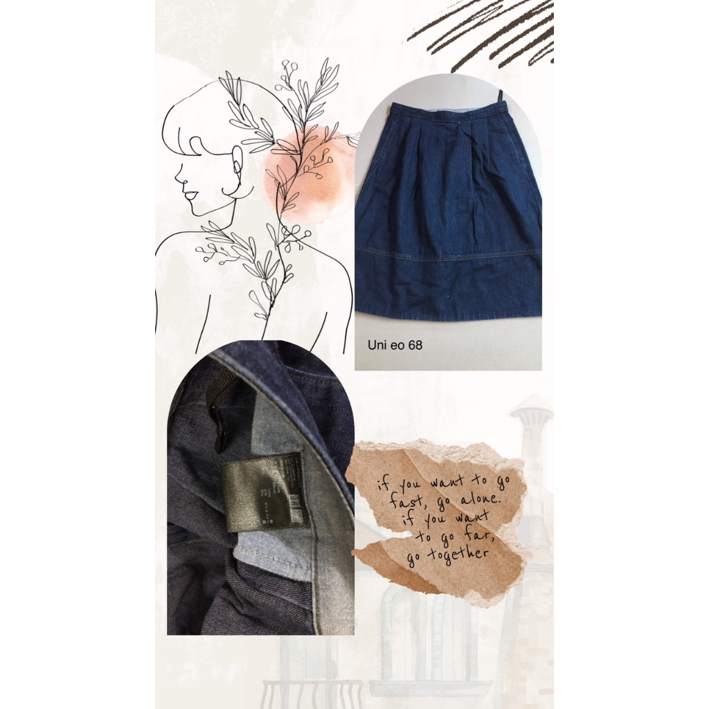 Chân váy bò siêu phẩm