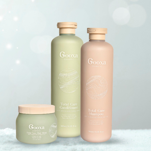 Dầu Gội Xả Tạo Phồng Gooxa Phục Hồi Tóc Chuyên Sâu, Cặp Dầu Gội Xả Cao Cấp Mềm Mượt Hàn Quốc 500ml