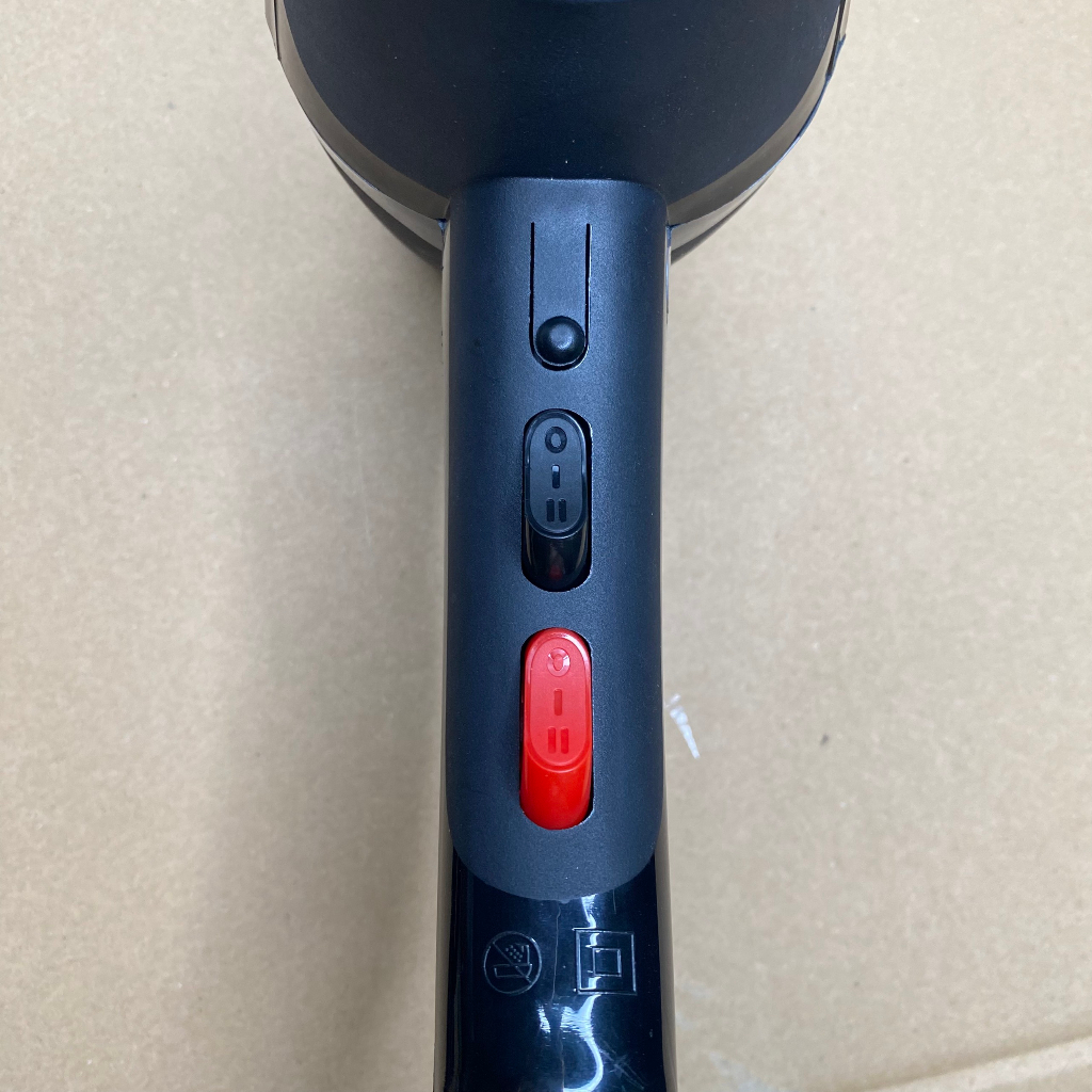 Máy Sấy Tóc Tạo Kiểu Công Suất Lớn Panasonic 6680, Máy Sấy Mini Đa Năng 2 Chế Độ