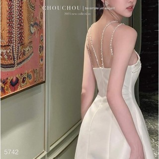 Đầm Yếm Đá Chéo chuẩn CHOUCHOU