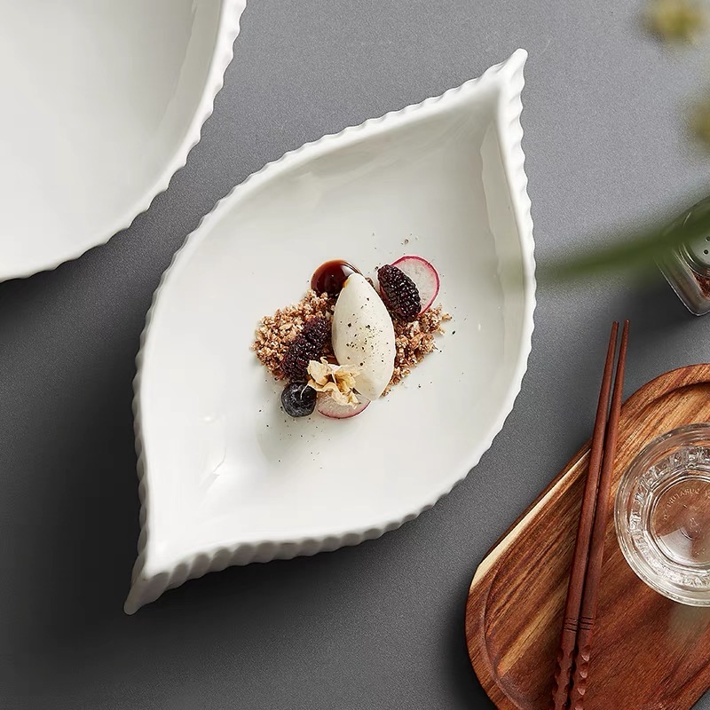 Bát đĩa sáng tạo, bát đĩa decor nhà hàng