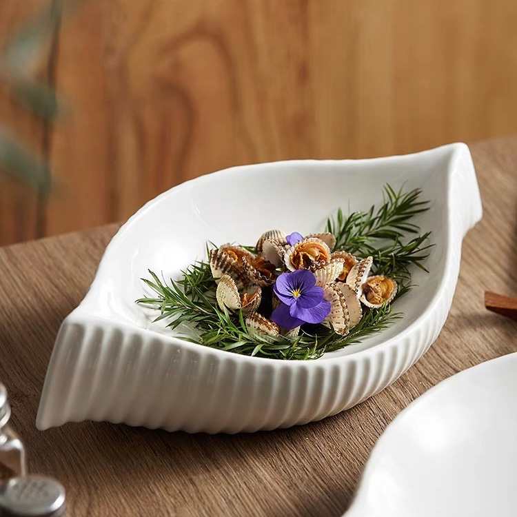 Bát đĩa sáng tạo, bát đĩa decor nhà hàng