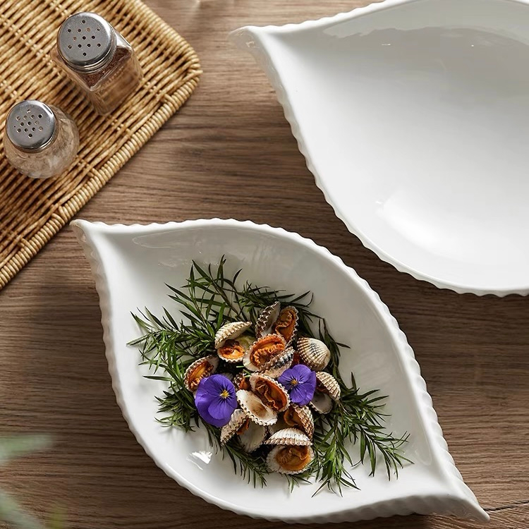 Bát đĩa sáng tạo, bát đĩa decor nhà hàng