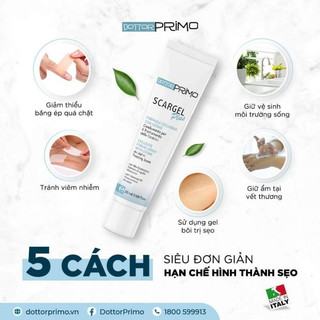 Gel Bôi Sẹo Scargel Plus 10g