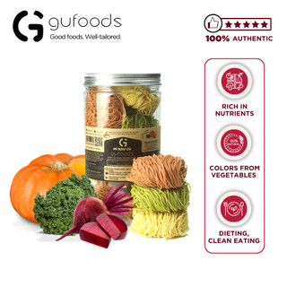 Mì rau củ - GUfoods vegetable noodles - Rich in Fiber, Natural, Healthy, Nutritious, Clean eating