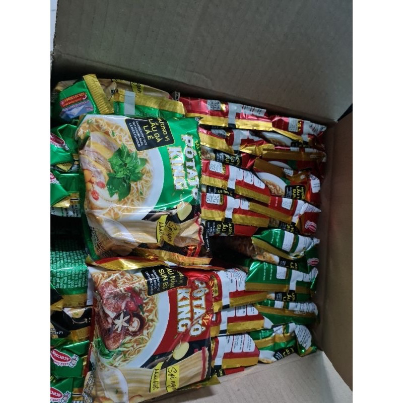 Thùng 24 gói mì Potato King Acecook