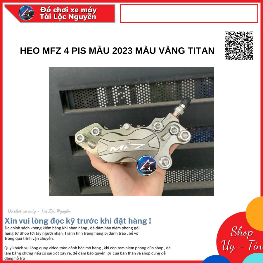 HEO MFZ 4 PIS MẪU 2023 MÀU VÀNG TITAN