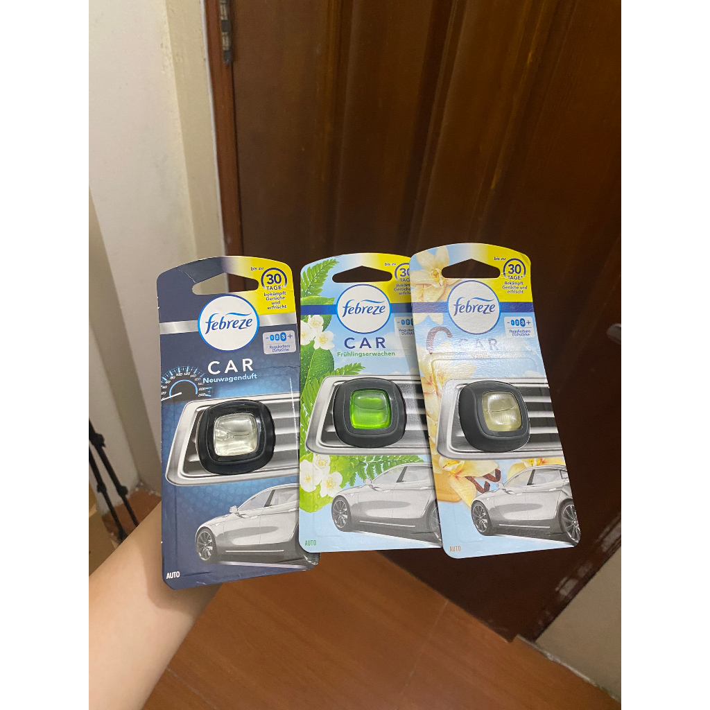 Nước hoa thơm Ô tô Febreze Đức - Cài khe gió làm thơm