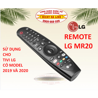 Điều khiển remote tv lg giọng nói chuột bay dành cho tivi lg đời 2020