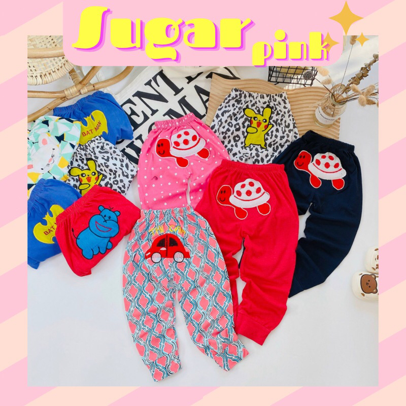 ( Set 5 cái ) Quần mông thú cho bé trai bé gái siêu dễ thương từ sơ sinh đến 20kg