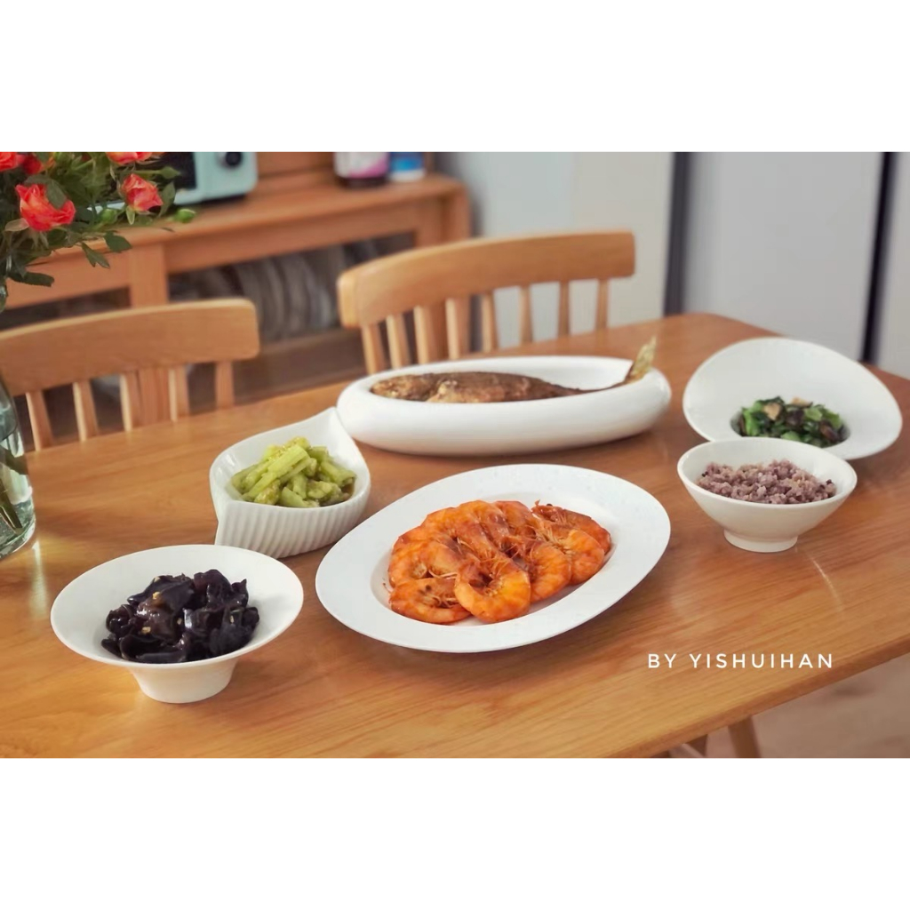 Bát đĩa sáng tạo, bát đĩa decor nhà hàng