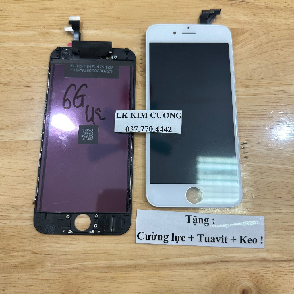 Màn hình tương thích cho ip 6g, Loại linh kiện