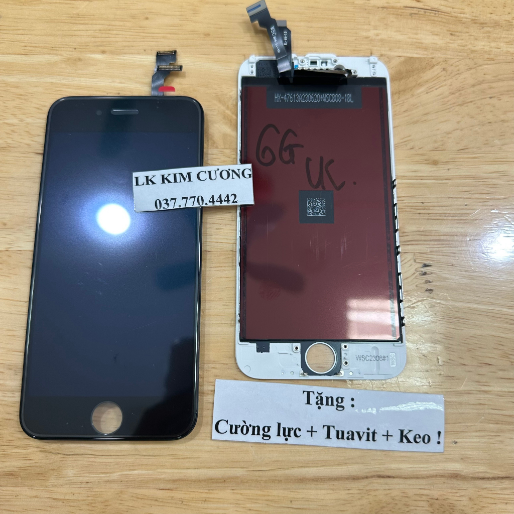 Màn hình tương thích cho ip 6g, Loại linh kiện