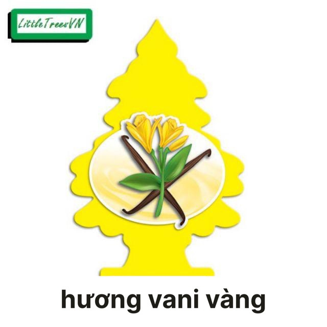 Lá thơm Little Trees treo xe ô tô - lá thông thơm mùi tủ quần áo và phòng ngủ.ô tô