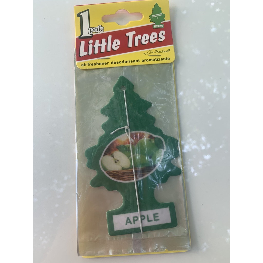 Lá thơm Little Trees treo xe ô tô - lá thông thơm mùi tủ quần áo và phòng ngủ.ô tô