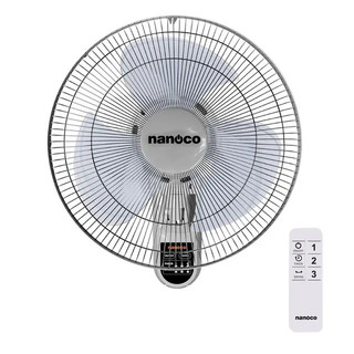 Quạt treo tường nanoco - nwf1612rc - có remote