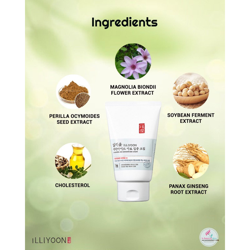 Kem Dưỡng Ẩm ILLIYOON Ceramide Ato Concentrate Cream 200ml