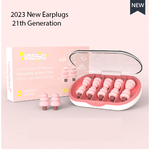 Nút bịt tai chống ồn iMeBoBo mới nhất 2023, giảm tiếng ồn với IDEA Foam , Chống ngủ ngáy. đi máy bay thế hệ 21