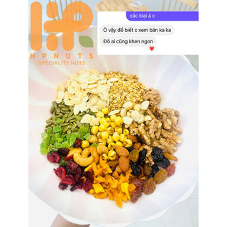 GRANOLA SIÊU HẠT - NGŨ CỐC NGUYÊN HẠT