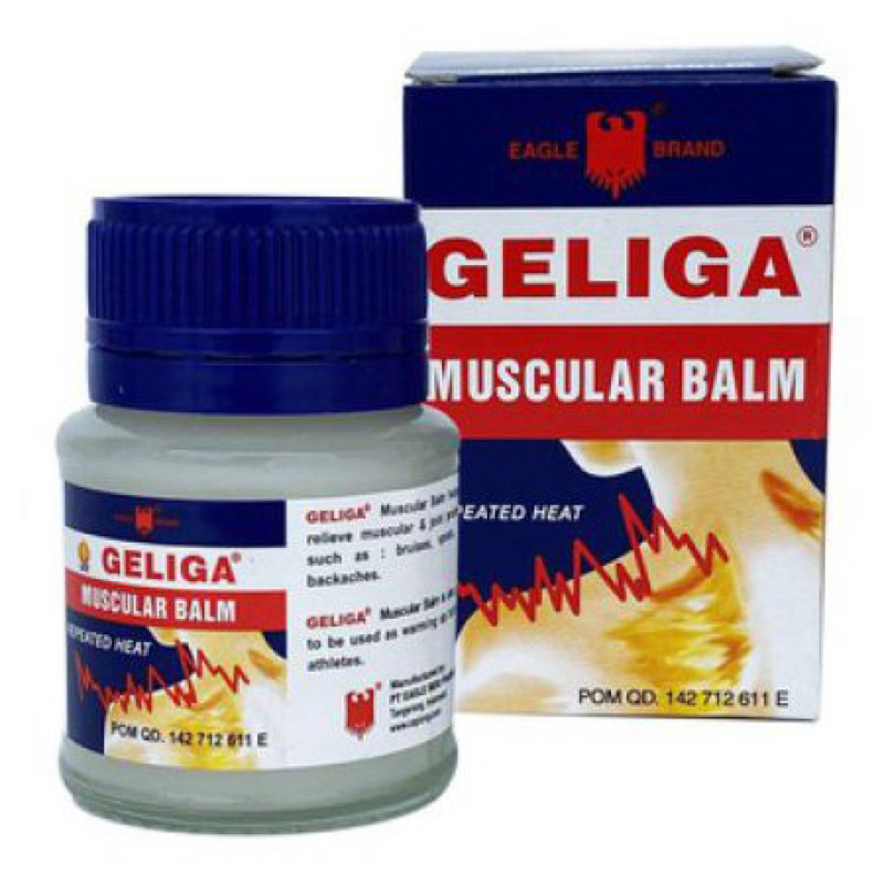 Dầu cù là lửa GELIGA Muscular Balm 40gr