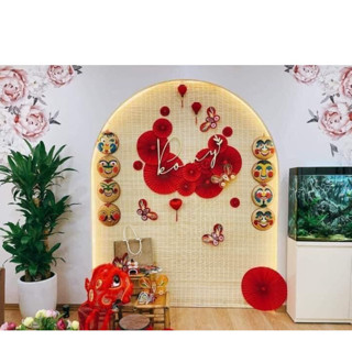 Mành tăm tre trang trí tết rộng 70cm,80cm,90cm x1m,1m50,rèm thả trần,viết thư pháp,màn làm phông chụp hình làm decor