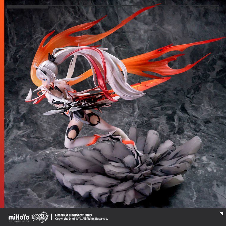 Mô Hình Kiana Kaslana Herrscher of Flamecion ver 1/7 Scale Honkai Impact 3