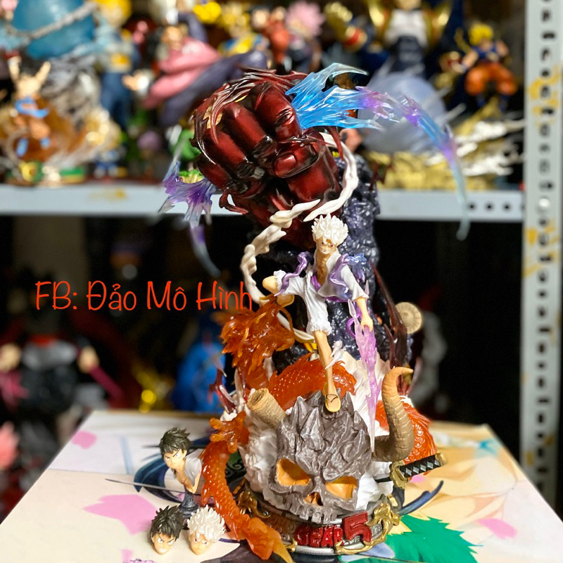 Mô Hình Luffy Gear 5 Mới Siêu Nét, Figure Luffy - Mô Hình One Piece