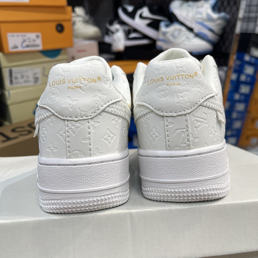 Giày Nike_AF1 Louis Vuitton Trắng Hàng Cao Cấp,Giày Nike_LV Trắng Hót Trend 2023 Bản Mới Nhất Full Box Bill | BigBuy360 - bigbuy360.vn