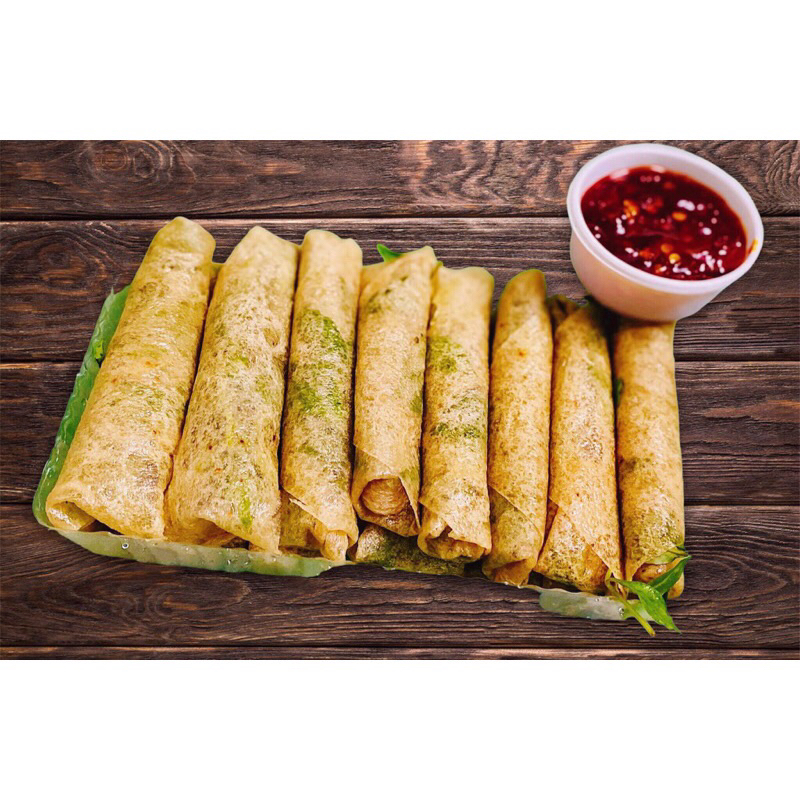 Chả cá mỏng cuốn rau răm Bình Định