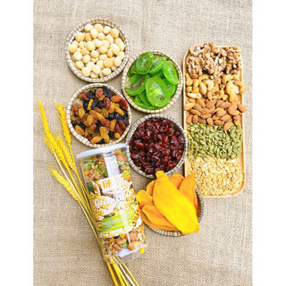 GRANOLA SIÊU HẠT - NGŨ CỐC NGUYÊN HẠT