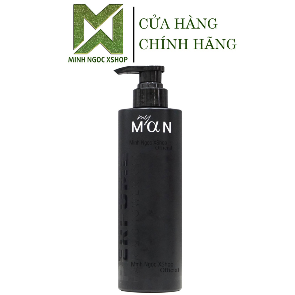 Gel Tắm Và Gội Hương Nước Hoa 2 Trong 1 Cho Nam My Man 500ML