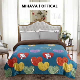 Chăn Nỉ Lông Cừu YUKI Siêu Ấm [Chính Hãng] Mền YUKI Dày Mịn, Kích Thước 2mx2m3