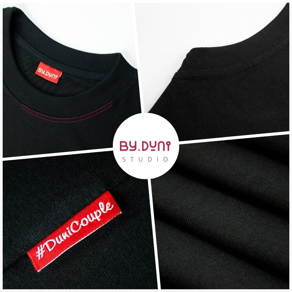 Áo thun cặp đôi By.duni nam nữ form rộng Local Brand tay lỡ unisex, áo cặp bạn thân vải cotton THỎ và CÁO full box