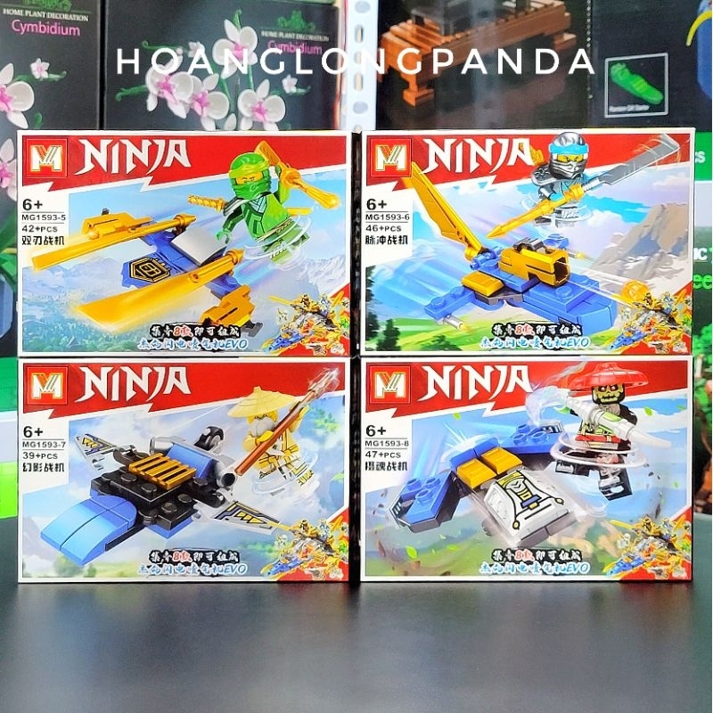 Lắp ráp MG 1593 | Combo 8 hộp MG1593 | Lắp ráp Phi cơ Jay EVO