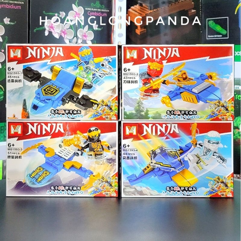 Lắp ráp MG 1593 | Combo 8 hộp MG1593 | Lắp ráp Phi cơ Jay EVO