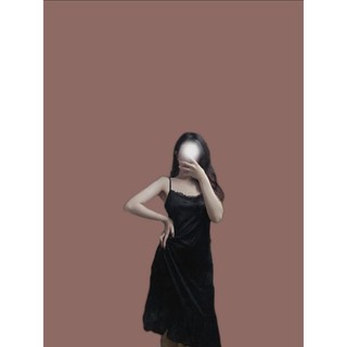 đầm ngủ lụa dây