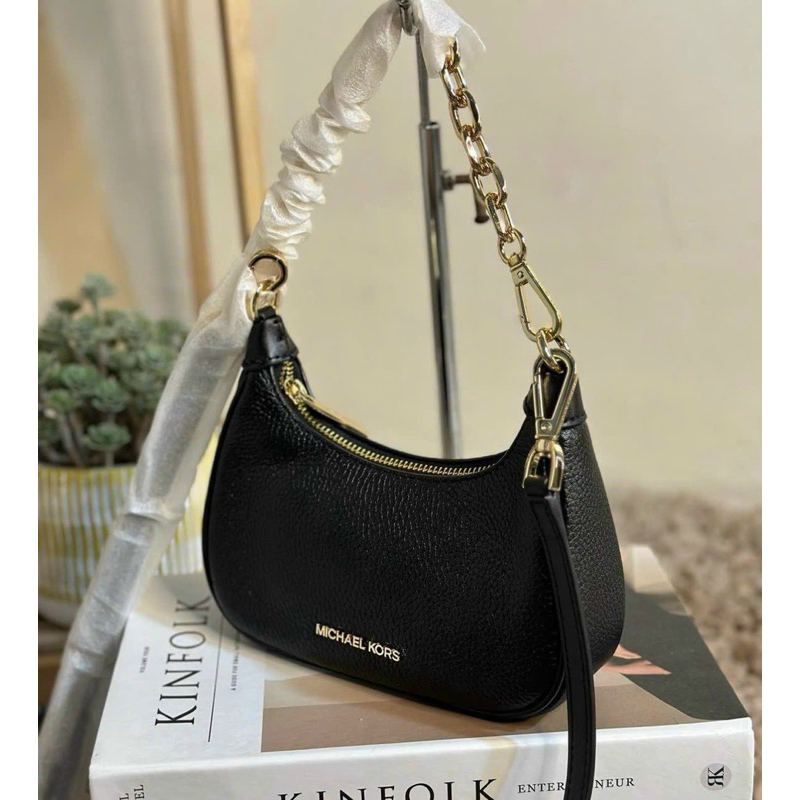 ‼️Rẻ nhất Shopee‼️ túi mk cora zip Pouchette chuẩn auth