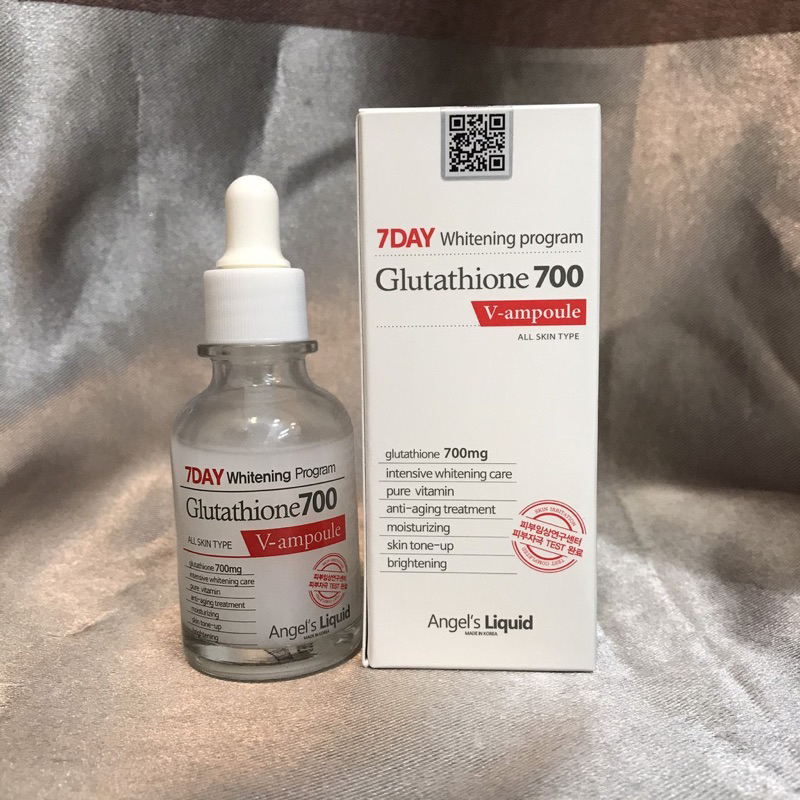 Serum Trắng Da 7Day Whitening Program Glutathione 700 V-ampoule
