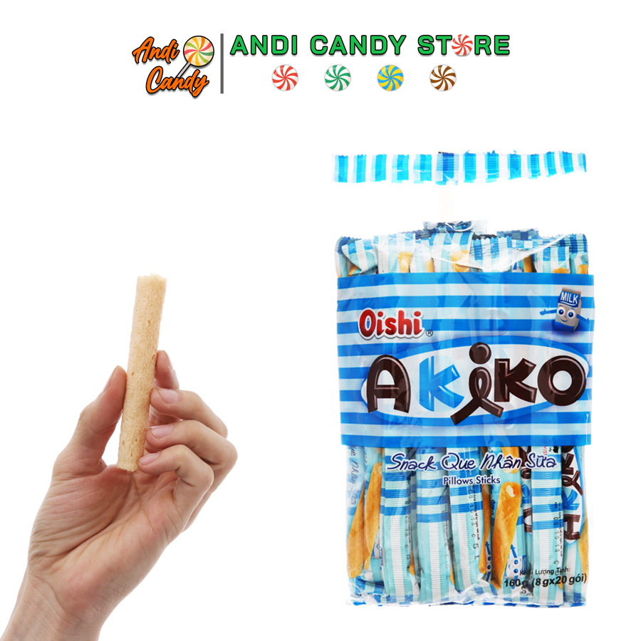 Bánh Snack Que Có Nhân Oishi Akiko