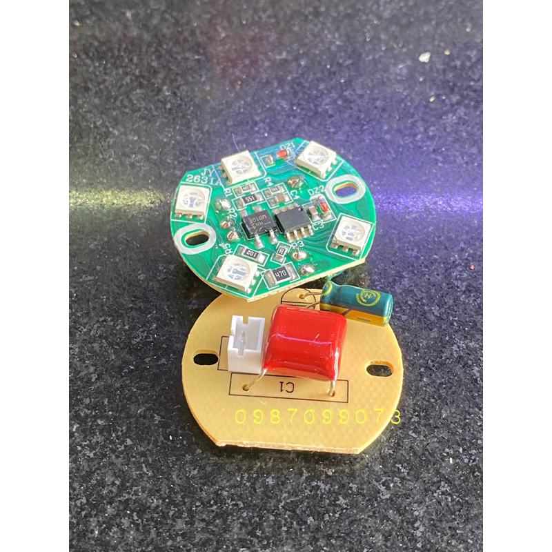 Mạch led thay thế cho đèn sen nhựa có jack cắm dây
