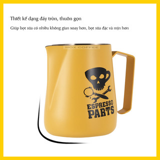 Ca đánh sữa mũi nhọn dung tích 450ml | Làm Cà Phê Latte Art, Cappuccino