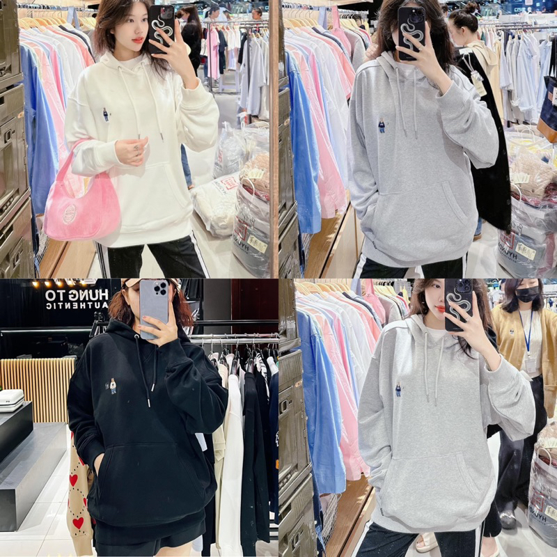 | SẴN ẢNH THẬT | Áo khoác / hoodie zip WH.O. A.U steve logo thêu from nam nữ