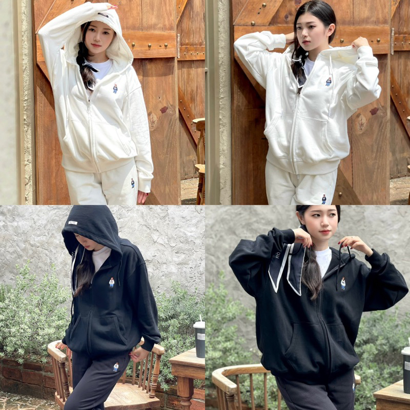 | SẴN ẢNH THẬT | Áo khoác / hoodie zip WH.O. A.U steve logo thêu from nam nữ