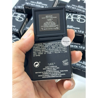 [Sẵn] Phấn má hồng Nars mini 1.2gr - Màu Behave