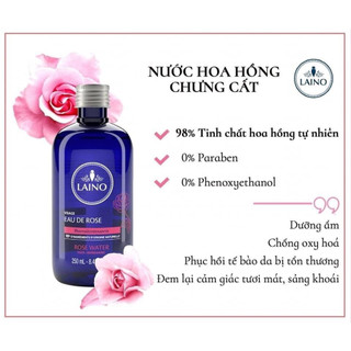 Toner laino rose 250ml - pháp1