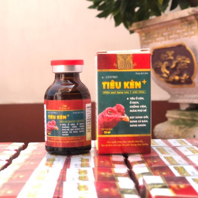 GÀ CHỌI - tiêu sưng, tiêu kén